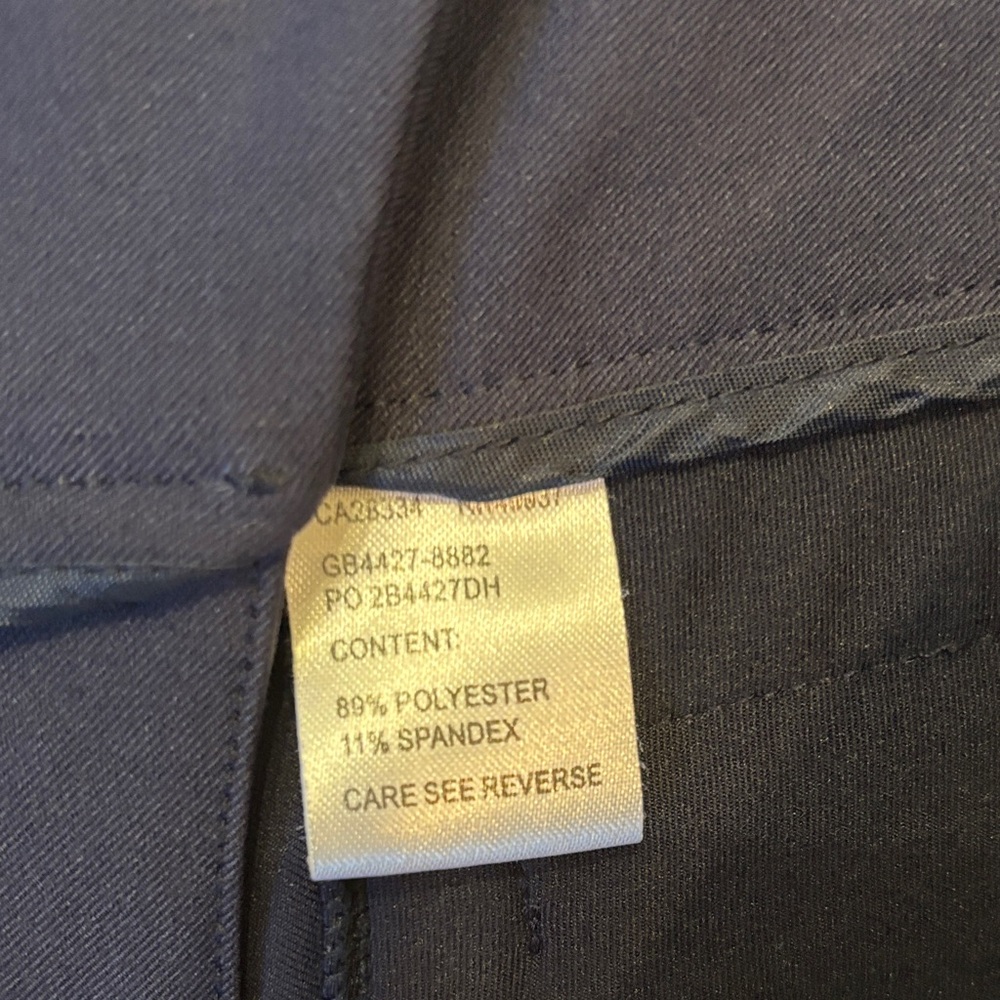 Tail Women's Dark Blue Capris with Button Accents - Picture 6 of 9